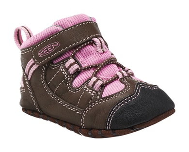 KEEN TARGHEE CRIB INF, brown/lilac - kojenecká obuv