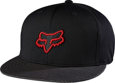 FOX 17650 001 Distain Snapback, black - kšiltovka