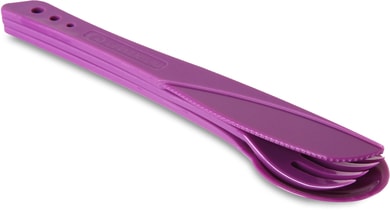 LIFEVENTURE Ellipse Knife, Fork & Spoon purple