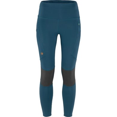 FJÄLLRÄVEN Abisko Trekking Tights Pro W Indigo Blue-Iron Grey