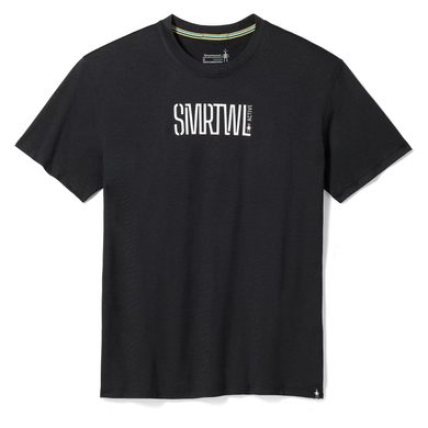SMARTWOOL SMARTWOOL ACTIVE LOGO GRAPHIC SS TEE, black
