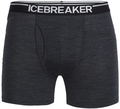 ICEBREAKER M Anatomica Boxers wFly JET HTHR