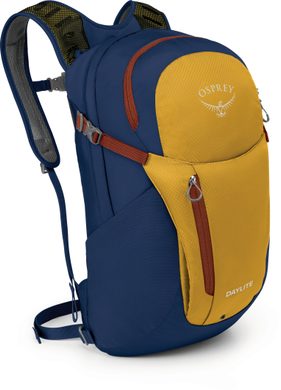 OSPREY Daylite Plus 20l, honeybee yellow/deep sea blue