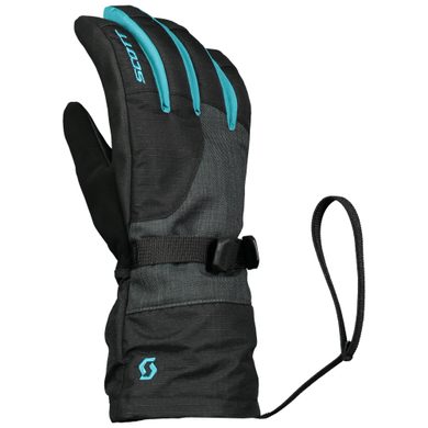 SCOTT Glove JR Ultimate Premium GTX black/marina blue