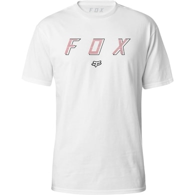 FOX Barred Ss Premium Tee optic white