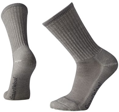 SMARTWOOL HIKE LIGHT CREW, light gray