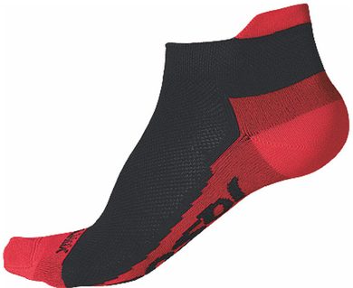 SENSOR RACE COOLMAX INVISIBLE black/red