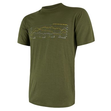 SENSOR MERINO ACTIVE PT TRACK men's shirt safari