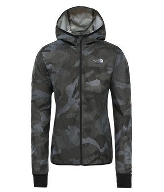 THE NORTH FACE W AMB WOVN JKT-EU/AP, NEW TAUPE GREEN / WAXED CAMO PRINT