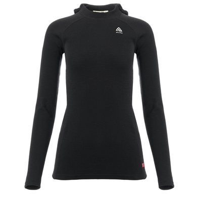 ACLIMA WarmWool hoodsweater V2 W's Jet Black