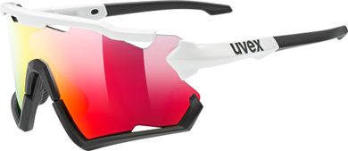 UVEX SPORTSTYLE 228 WHITE BLACK / MIRROR RED (CAT. 2) 2022