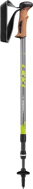 LEKI Trail AS, gunmetal-greenyellow