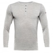 DEVOLD Breeze Man Button Shirt Grey Melange