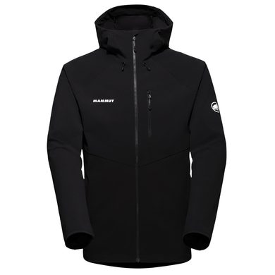 MAMMUT Ultimate Comfort SO Hooded Jacket Men, black