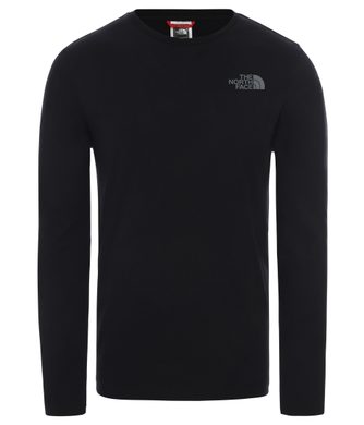THE NORTH FACE M L/S EASY TEE TNF BLK/ZINC GR