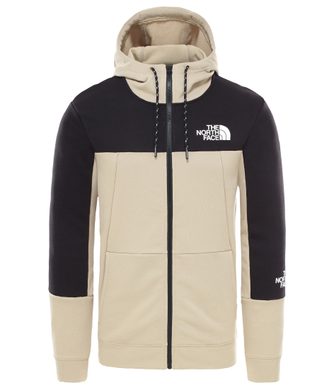 THE NORTH FACE M MNT LITE FULLZIPHD TWILL BEIGE