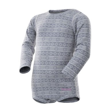 DEVOLD Alnes Baby Body grey