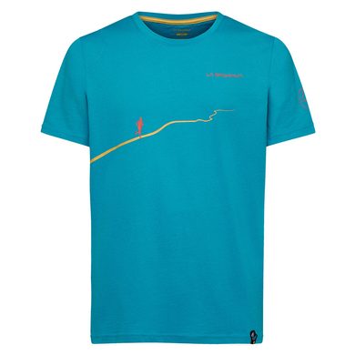 LA SPORTIVA Trail T-Shirt M, Tropic Blue