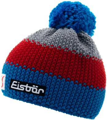 EISBÄR Star Neon Pompon MÜ SP bugatti/ardea/graumele - zimní čepice