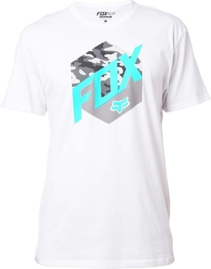 FOX Kasted Ss Tee, optic white