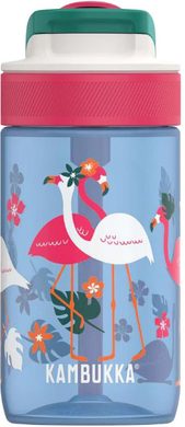 KAMBUKKA Láhev pro děti Lagoon 400 ml Blue Flamingo
