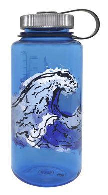 NALGENE Wide-Mouth 1000 mL Slate_Water