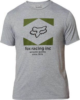 FOX Studio Ss Tech Tee Heather Graphite