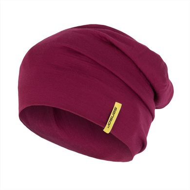 SENSOR MERINO WOOL cap lilla