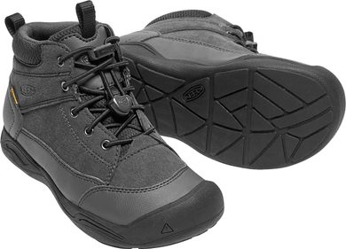 KEEN JASPER MID WP JR black/raven akce