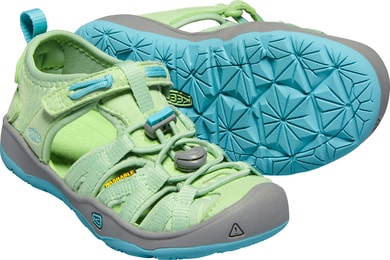 KEEN MOXIE SANDAL K, quiet green/aqua sea