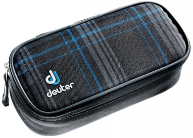 DEUTER Pencil Case, blueline/check - penál na psací potřeby