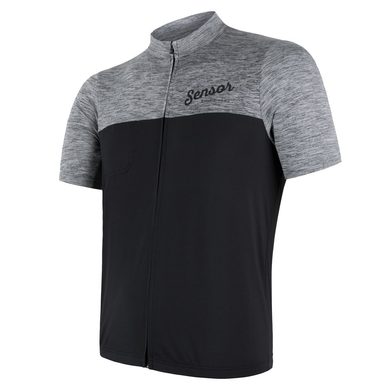 SENSOR CYKLO MOTION men's full-zip jersey, grey/black