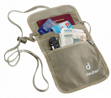 DEUTER Security Wallet II - bezpečnostní kapsa béžový