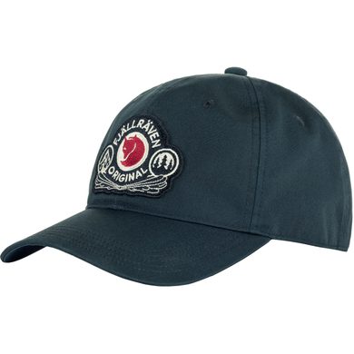 FJÄLLRÄVEN Classic Badge Cap Dark Navy