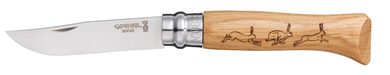 OPINEL VRI N°08 Inox Animalia motiv Hare