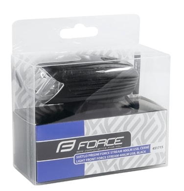 FORCE STREAM 400LM USB, black