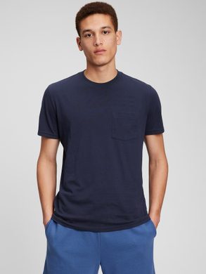 GAP 878111-23 Tričko s kapsičkou Tmavě modrá