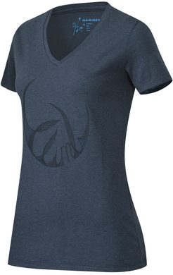 MAMMUT Zephira T-Shirt Women marine melange 5784