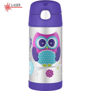 THERMOS Baby thermos with straw 355 ml owl