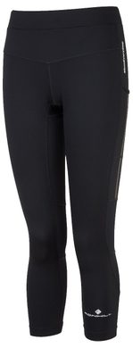 RONHILL W TECH REVIVE STR CROP TIGHT, black