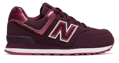 NEW BALANCE KL574F2G fialová