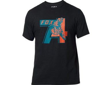 FOX Heritage 74 Ss Tee Black