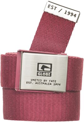 GLOBE Redman Belt Burgundy