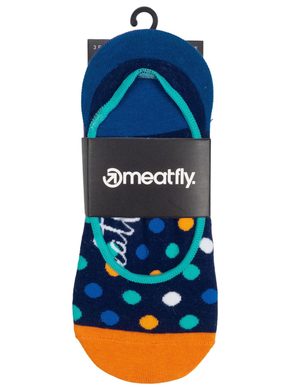 MEATFLY Meatfly Low Socks Triple Pack, Navy / Fuchsia