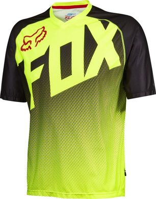 FOX 12080-130 FLOW Flo Yellow - cyklistický dres