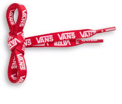 VANS VANS LACES 36" chili pepper-white