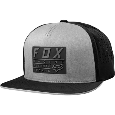 FOX REDPLATE TECH SNAPBACK HAT Steel Gray