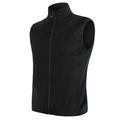 SENSOR MERINO EXTREME men's vest black