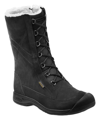 KEEN REISEN WINTER LACE WP black - dámské zateplené kozačky