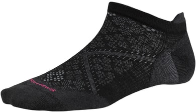 SMARTWOOL W PHD RUN ULTRA LIGHT MICRO, black